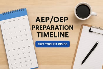 AEP/OEP Preparation Timeline: Month-by-Month Playbook