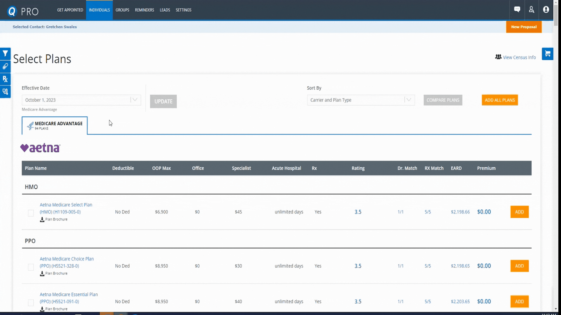 Quotit's EARD capabilities