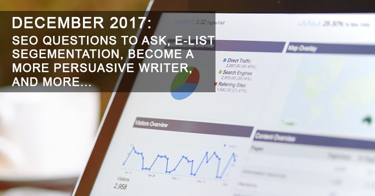 Monthly Digital Marketing News Update: December 2017