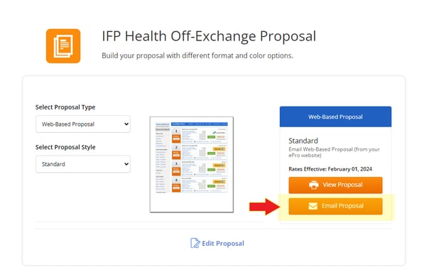Individual - Email Proposal 