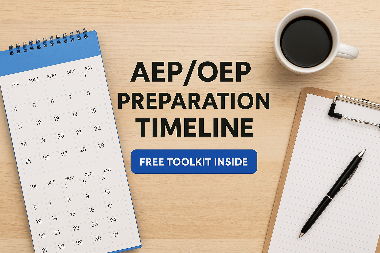 AEP/OEP Preparation Timeline: Month-by-Month Playbook